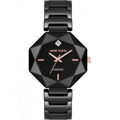 Женские наручные fashion часы Anne Klein 5064BKBK / 5064 BKBK