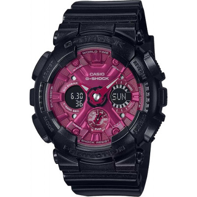 Часы Casio G-Shock GMA-S120RB-1A / GMA-S120RB-1ADR