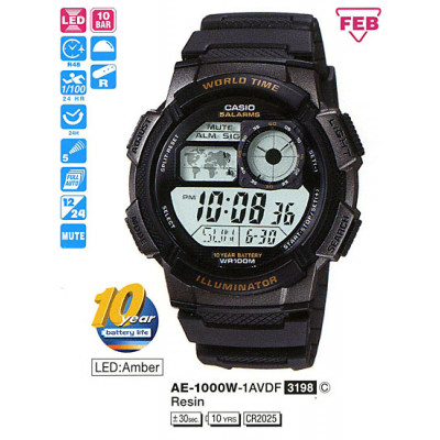 Ремешок для часов Casio AE-1000-2 (10515884)