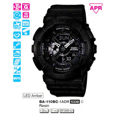 Наручные часы Casio Baby-G BA-110BC-1A / BA-110BC-1AER