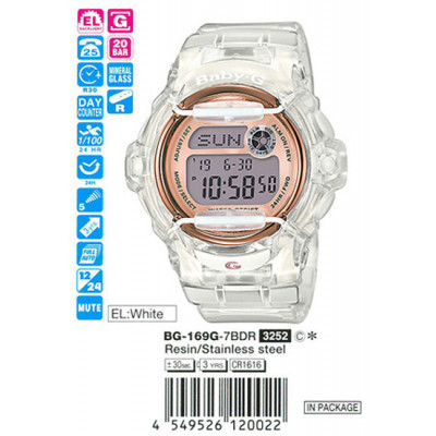 Наручные часы Casio Baby-G BG-169G-7B / BG-169G-7BER