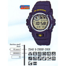 Ремешок для часов Casio G-2900F-2V (10093417)