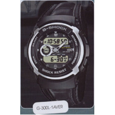 Ремешок кожаный для часов Casio G-300L-1A (10188737)