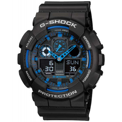 Часы Casio G-Shock GA-100-1A2 / GA-100-1A2ER