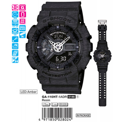 Часы Casio G-Shock GA-110HT-1A / GA-110HT-1AER