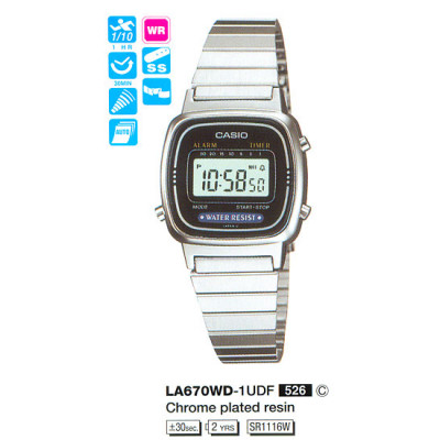 Casio LA670WD-1U