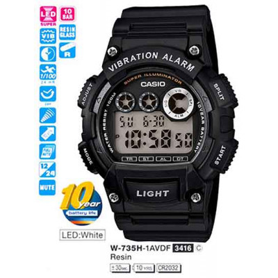 Casio W-735H-1A