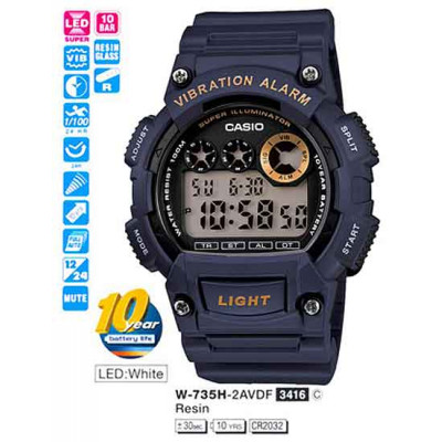 Casio W-735H-2A