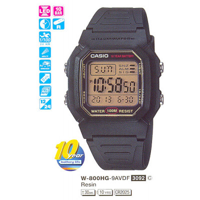 Ремешок для часов Casio W-800 (10268612)